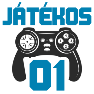 Játékos 01 fiú gamer páros póló