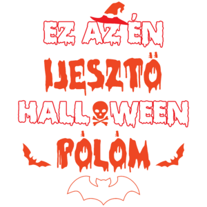 Ez az én ijesztő halloween pólóm